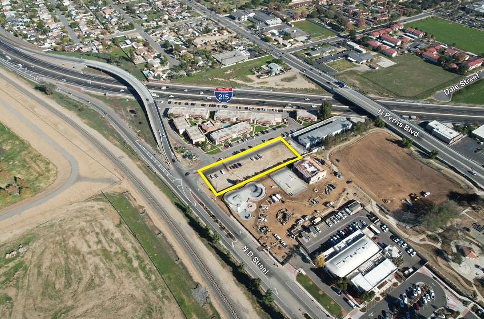 509 North D Street Perris, CA 92570 - Photo 5 of 9 an aerial view of a city