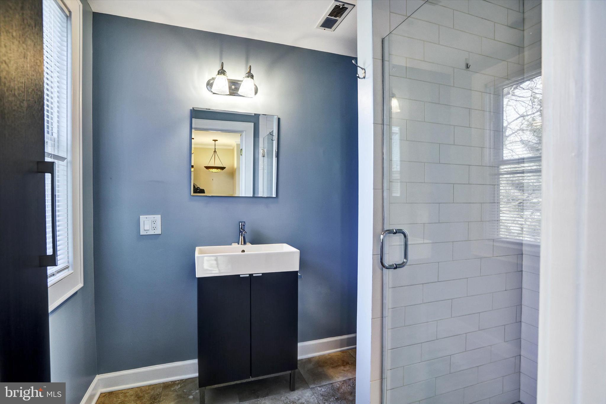 722 Genessee Street Annapolis, MD 21401 - Photo 20 of 42 a bathroom with a sink and a mirror