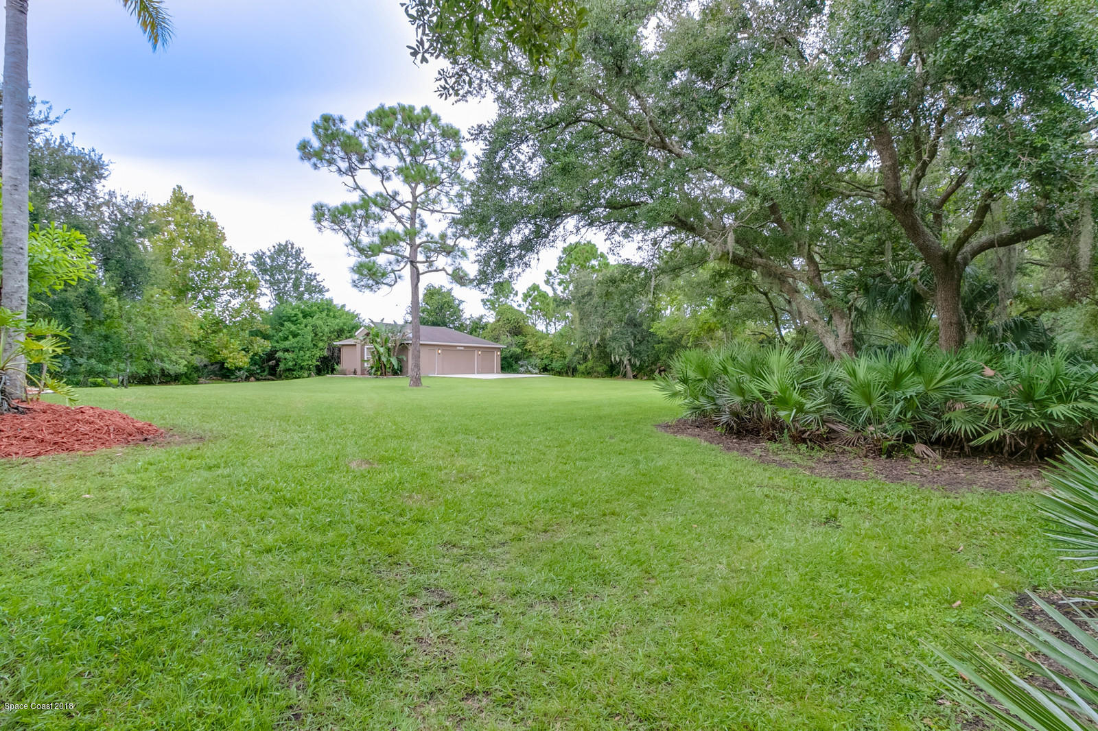 4247 Turtle Mound Road Melbourne, FL 32934 - Photo 22 of 74 a view of a garden with trees
