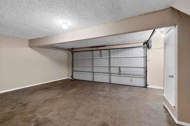 a view of a car garage