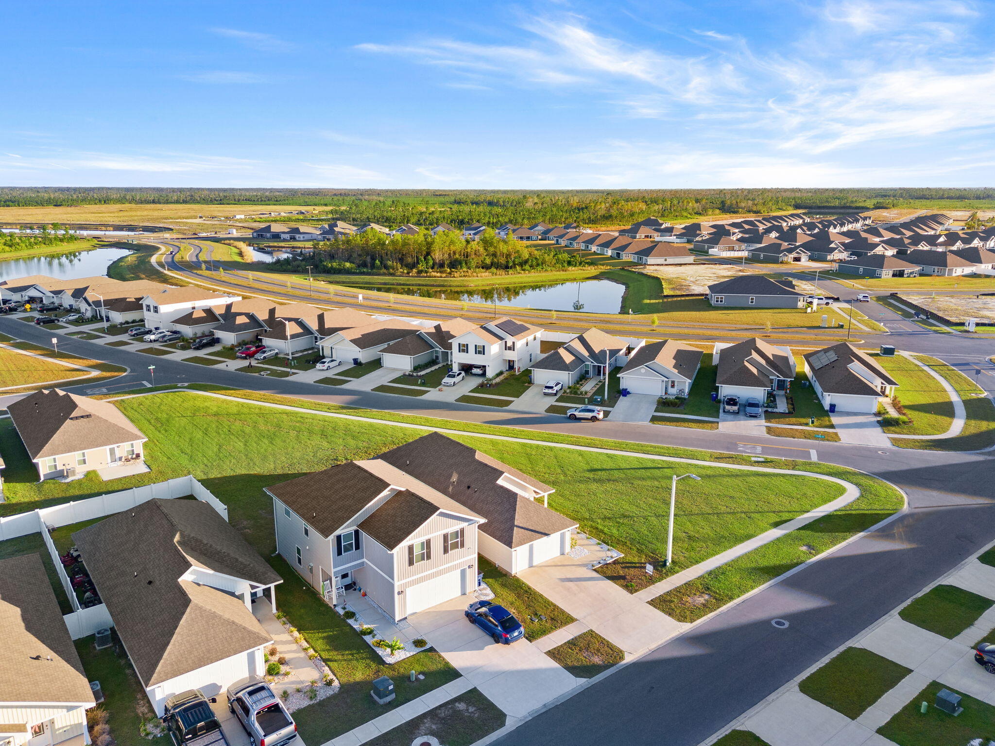 6570 Atkins Road Panama City, FL 32404 - Photo 40 of 50 a view of a swimming pool with an ocean view