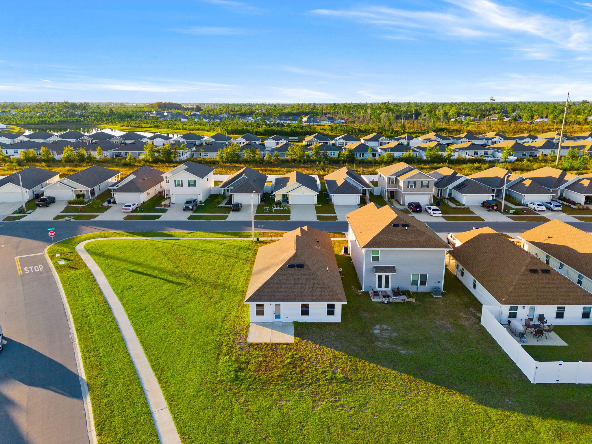 6570 Atkins Road Panama City, FL 32404 - Photo 46 of 50 a view of a city with an ocean view
