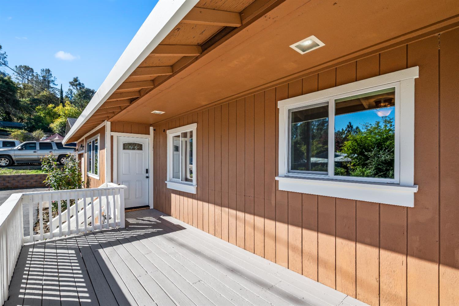 4818 Fall Street El Dorado, CA 95623 - Photo 23 of 31 a view of a balcony with wooden floor