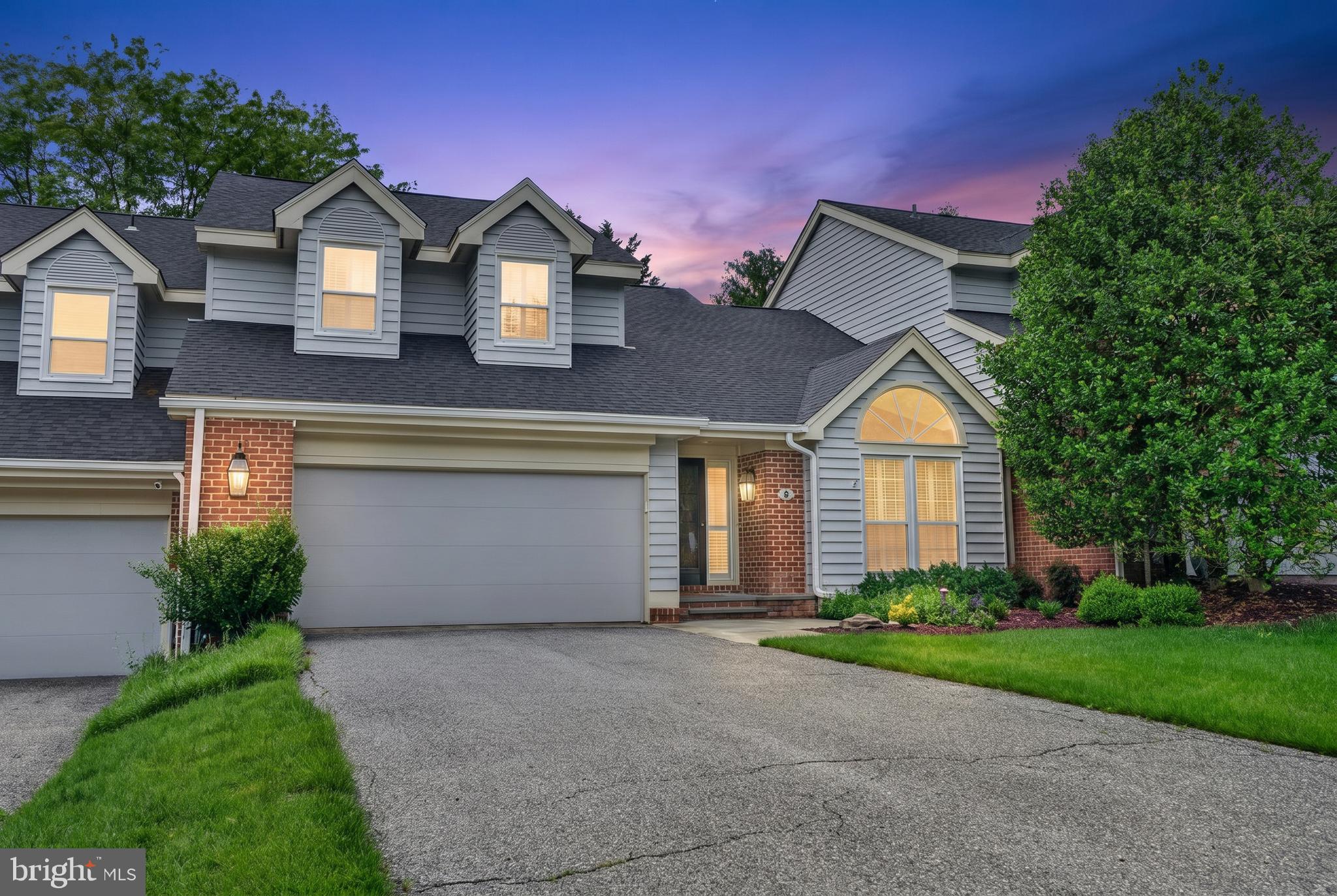 6 Nearfield Road Lutherville-Timonium, MD 21093 - Photo 66 of 71 a front view of a house with a garden and garage