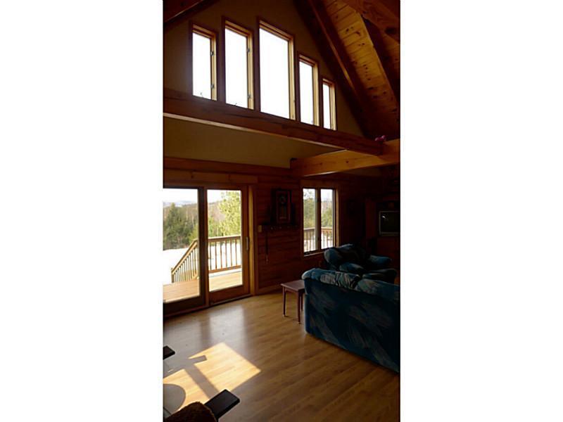 200 Warren Hill Road Jay, ME 04239 - Photo 6 of 35 Living Room. Vaulted ceilings and...