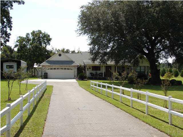 3675 Willard Norris Road Pace, FL 32571 - Photo 3 of 22 Private Drive with RV Pad and Cover