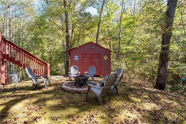 a view of outdoor space deck and patio