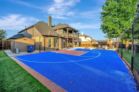 a view of outdoor space yard and swimming pool