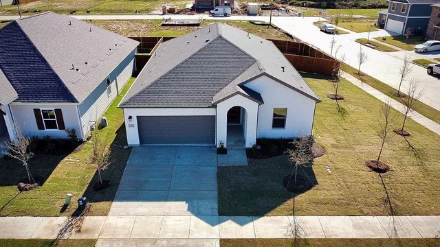 a view of a house with wooden floor