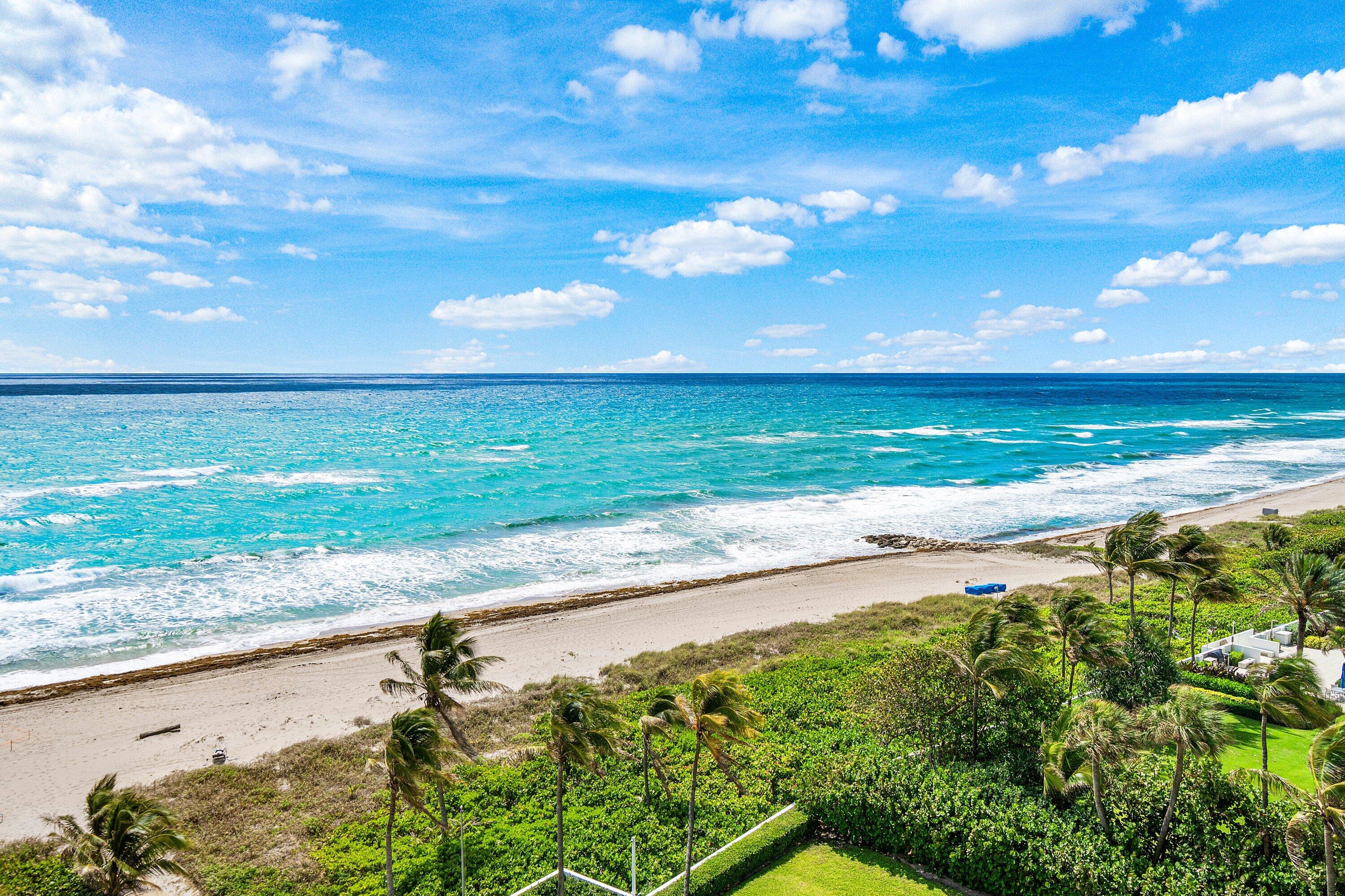 700 South Ocean Boulevard, Unit 804 Boca Raton, FL 33432 - Photo 22 of 39 a view of an ocean and beach