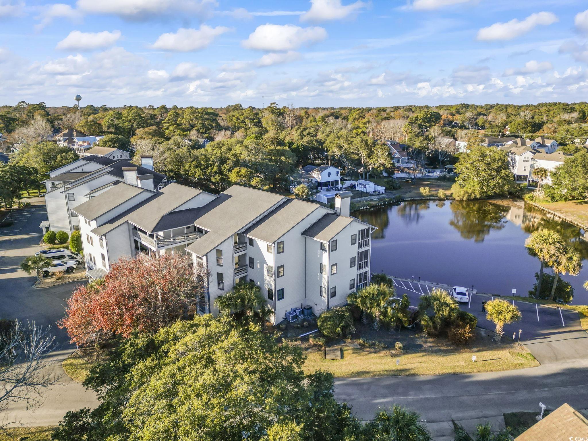 310 3rd Avenue North, Unit A2 Surfside Beach, SC 29575 - Photo 38 of 40 Aerial view of a large body of water