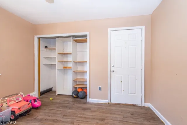 a view of storage and utility room