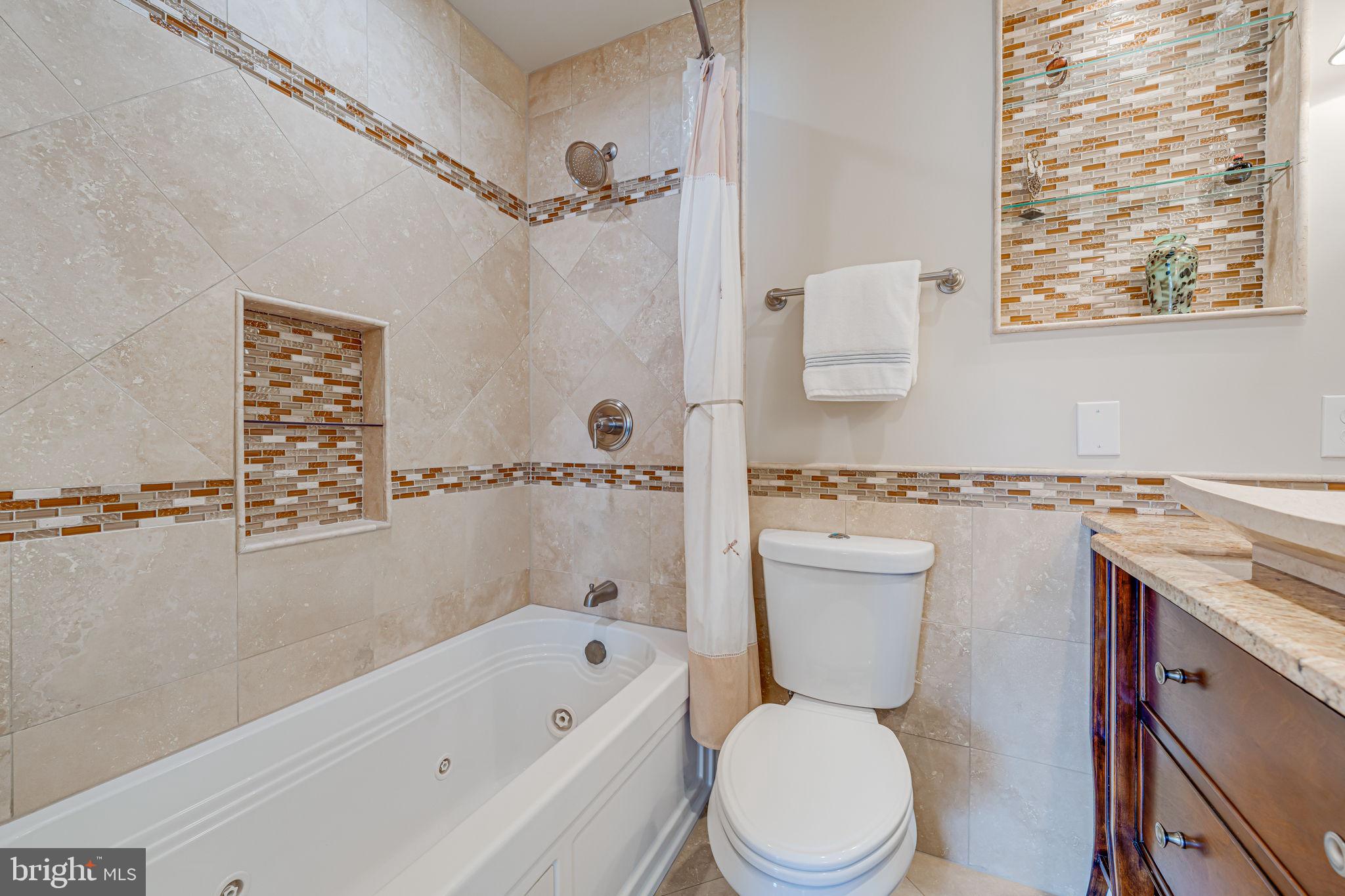 668 Hope Road Stafford, VA 22554 - Photo 4 of 99 Luxury Bath with upgraded tiling and jacuzzi tub