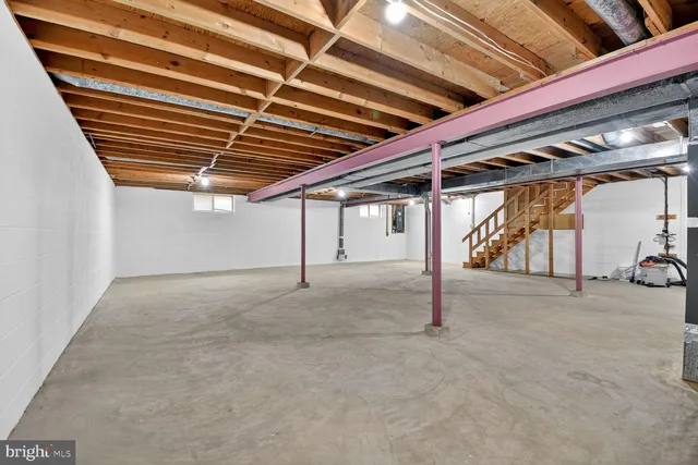 a view of empty room