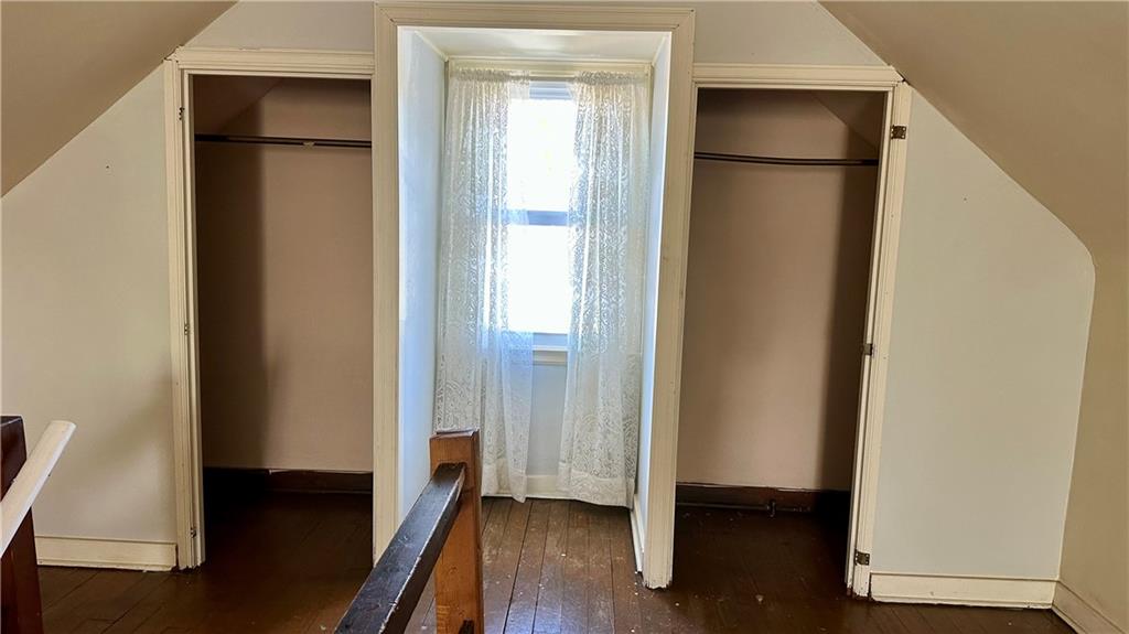 111 South Atlantic Avenue Cheswick, PA 15024 - Photo 35 of 43 a view of an empty room with wooden floor and a closet