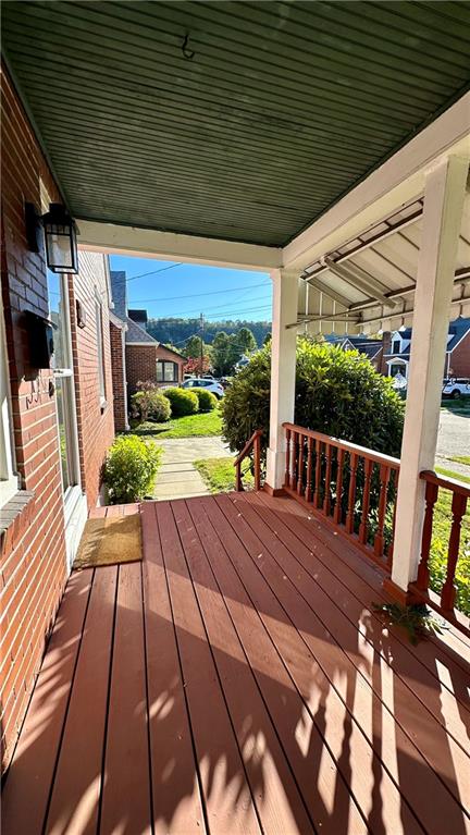 111 South Atlantic Avenue Cheswick, PA 15024 - Photo 7 of 43 a view of porch with wooden floor and outdoor seating