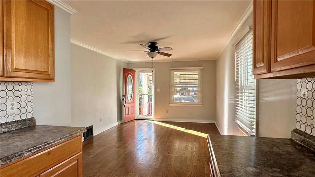 111 South Atlantic Avenue Cheswick, PA 15024 - Photo 10 of 43 a view of a kitchen with wooden floor and a window