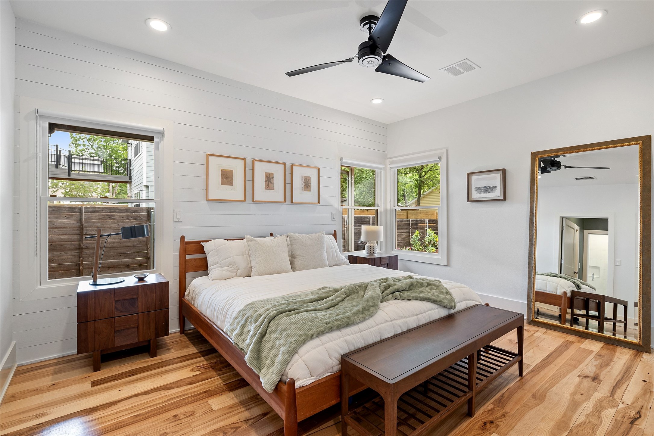 2000 Rundell Place Austin, TX 78704 - Photo 21 of 38 Hardwood floors and bright windows create an inviting, restful retreat.