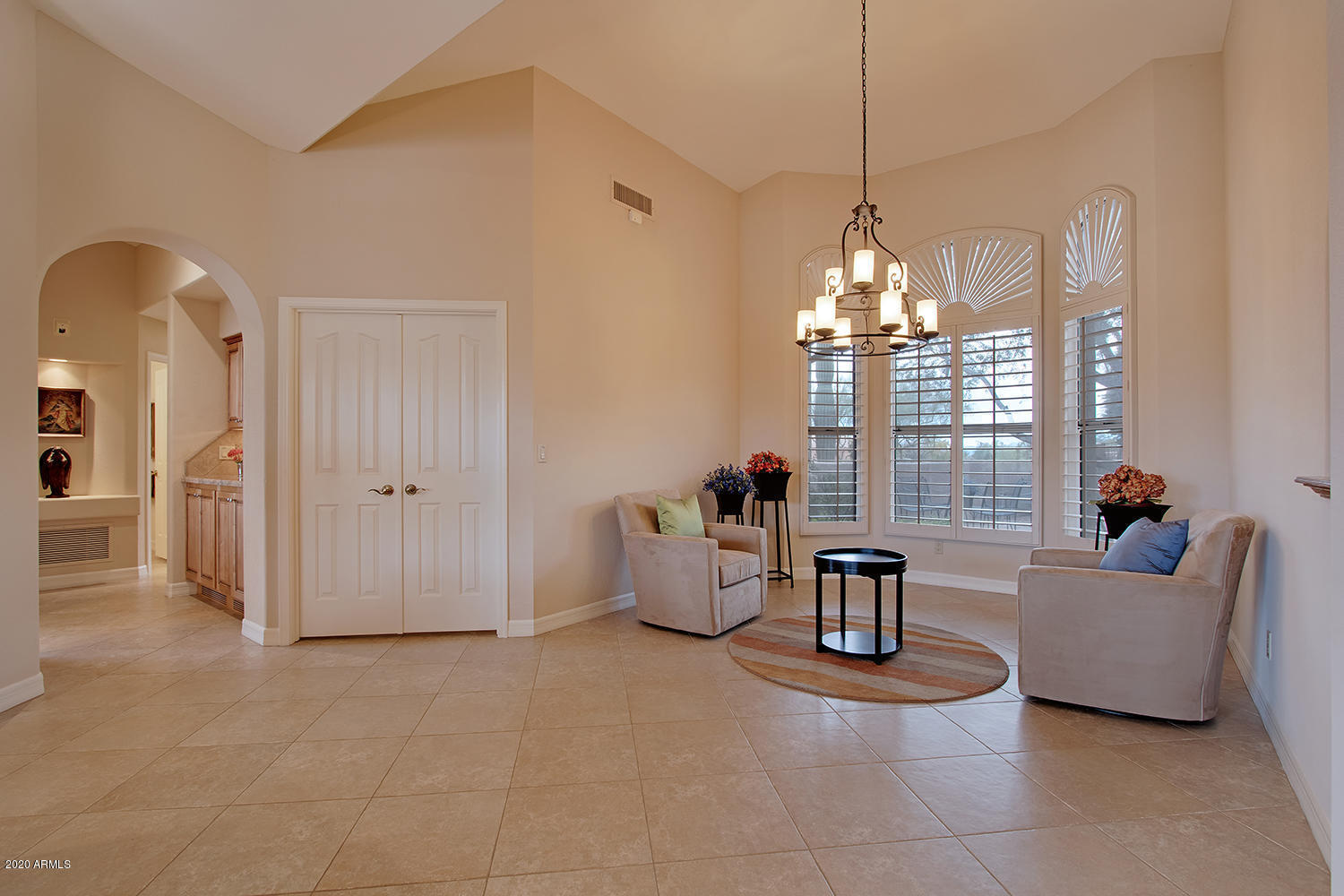 18420 East Flicker Drive Rio Verde, AZ 85263 - Photo 16 of 52 Formal dining to hallway