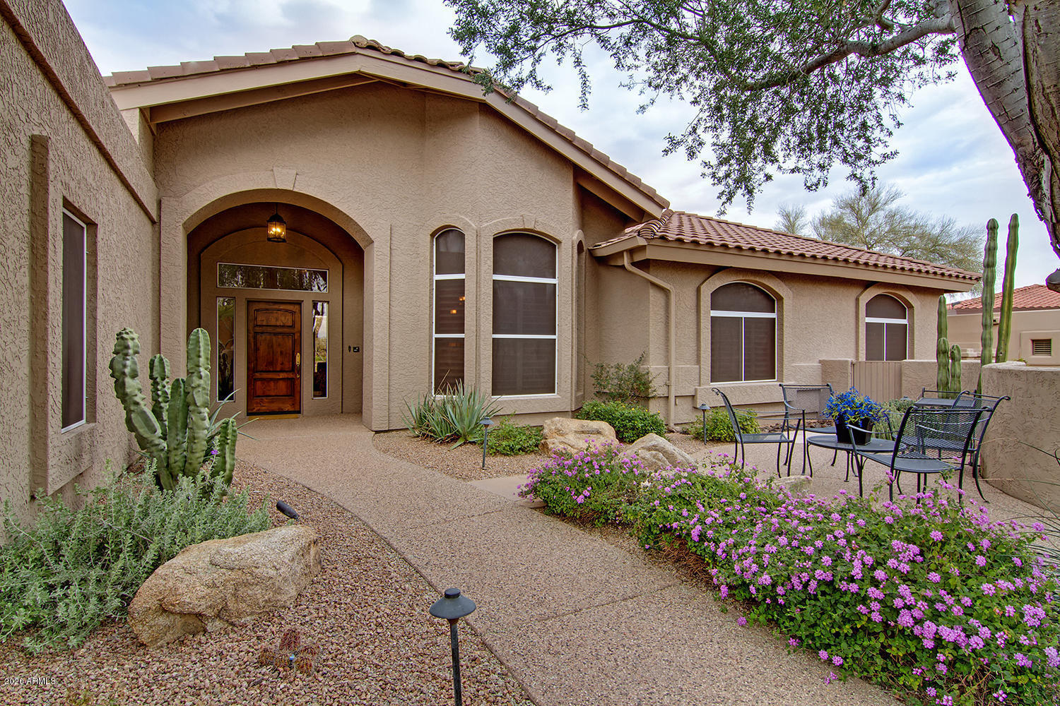 18420 East Flicker Drive Rio Verde, AZ 85263 - Photo 7 of 52 Welcoming front enrty