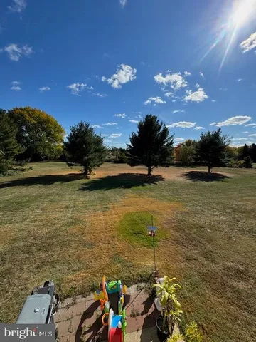 a view of a lake with a nearby beach