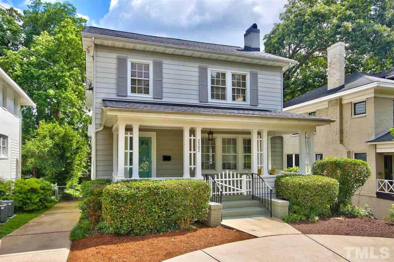 2302 Fairview Road Raleigh, NC 27608 - Photo 2 of 25 a front view of a house with garden