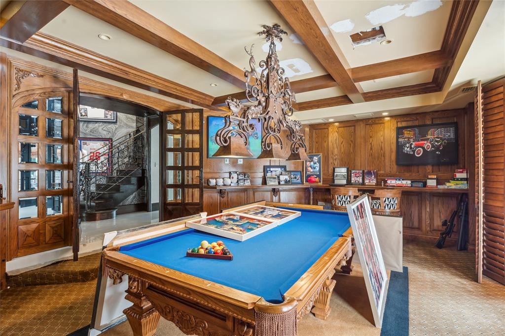 3100 Northeast 46th Street Lighthouse Point, FL 33064 - Photo 21 of 24 a living room with furniture and pool table
