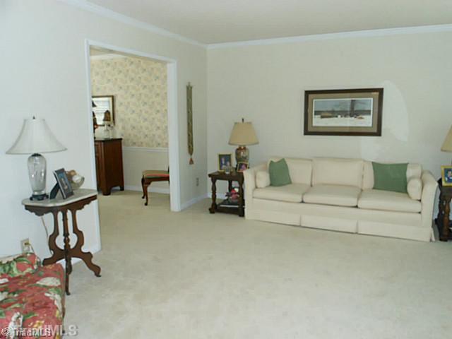 1170 Sweetbriar Road High Point, NC 27262 - Photo 3 of 16 Living Room. Entertain guests in the formal living room Walls and carpet are neutral and in top shape! There are 2" window blinds.