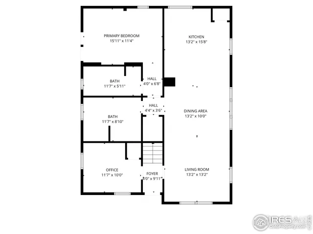 a picture of a floor plan
