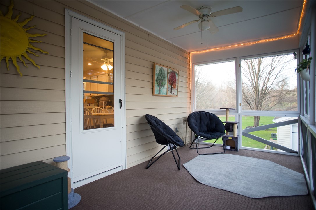 2526 Rush Mendon Road Rush, NY 14472 - Photo 11 of 50 Porch off the kitchen