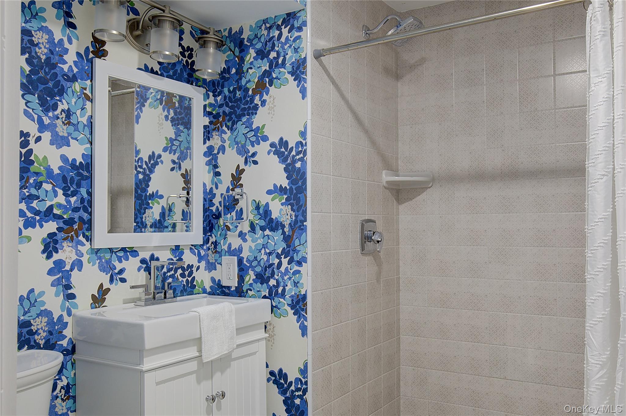 2 Spring Hollow Road Centerport, NY 11721 - Photo 32 of 44 Full bath with tiled shower and vanity