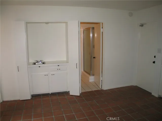 a view of empty room