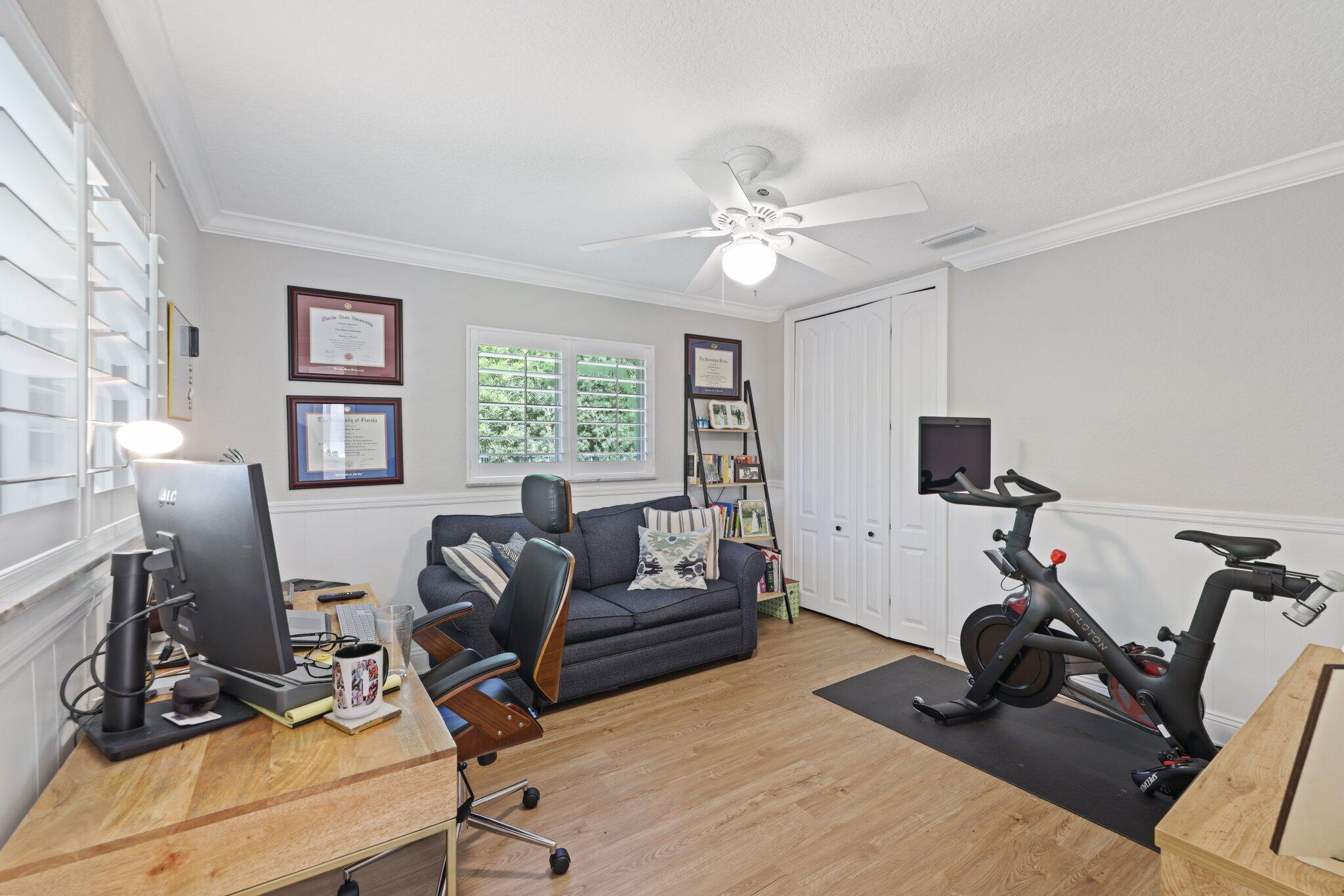 926 Southwest 1st Street Boca Raton, FL 33486 - Photo 32 of 60 a view of a livingroom with workspace and a window