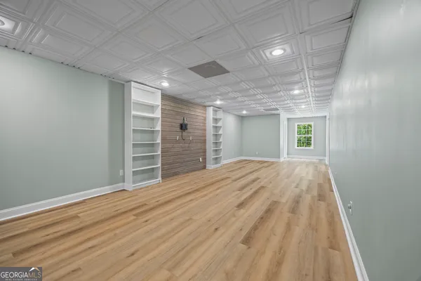 a view of storage and utility room