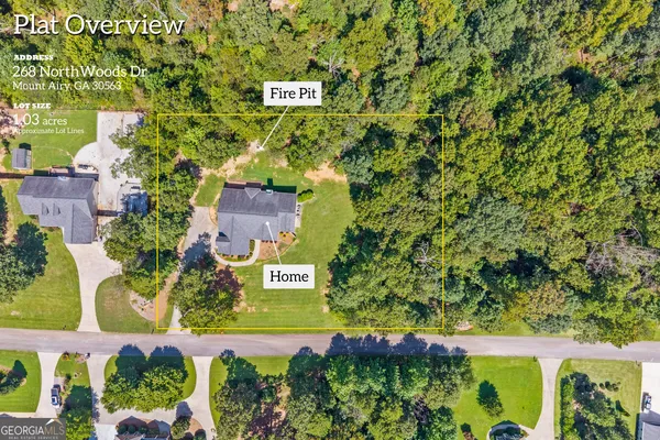 $618,500 | 268 Northwoods Dr Mount, Mount Airy, GA 30563