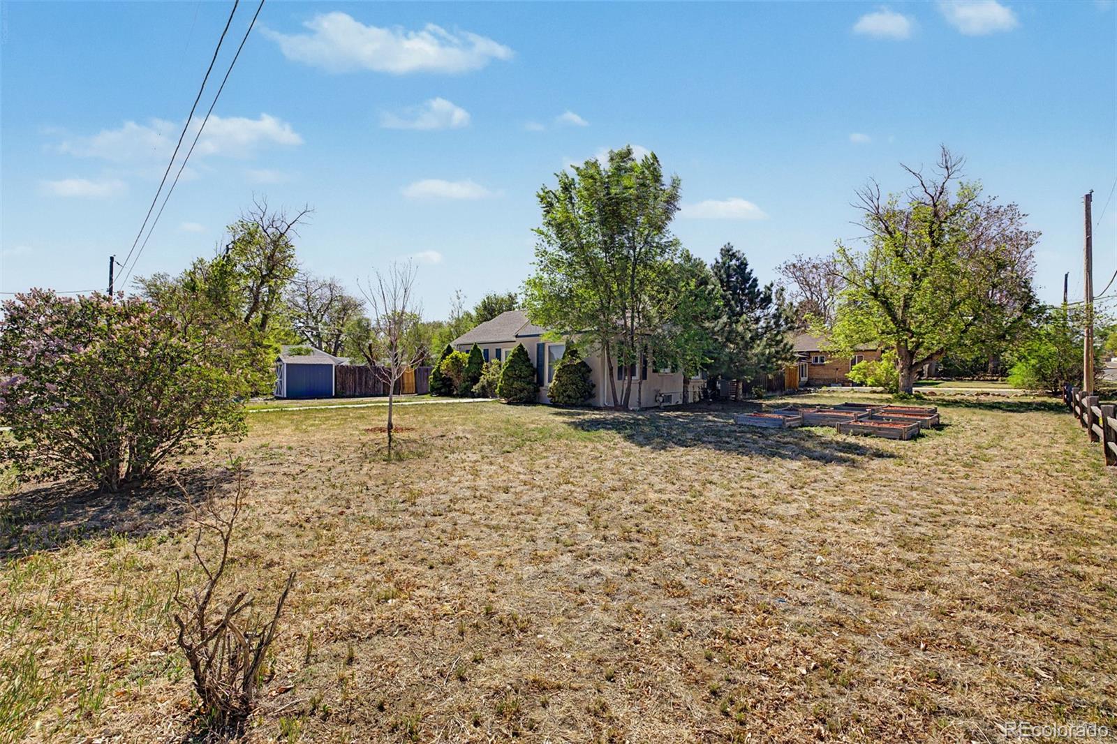 6790 West 48th Avenue Wheat Ridge, CO 80033 - Photo 28 of 30 a backyard of a house with lots of green space