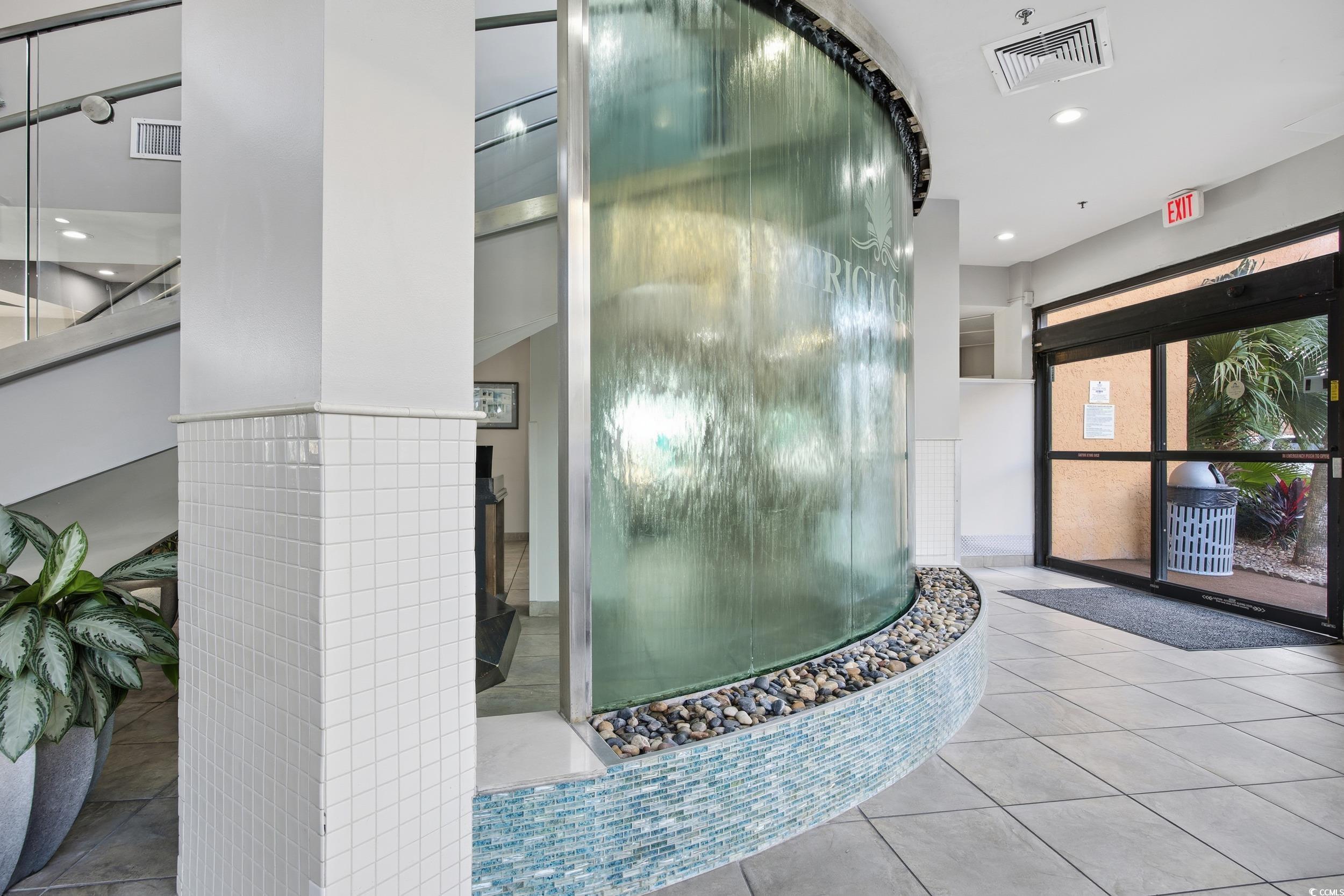 2710 North Ocean Boulevard, Unit 702 Myrtle Beach, SC 29577 - Photo 16 of 38 Lobby featuring recessed lighting
