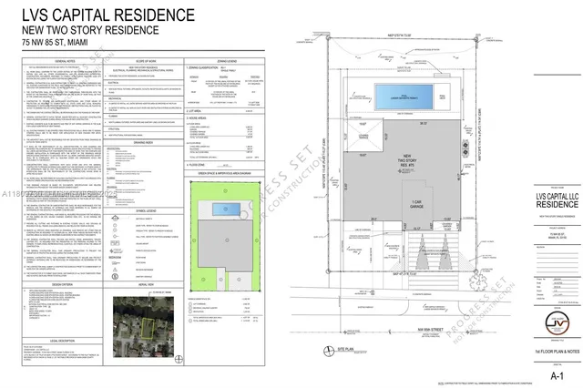 a picture of a park with a bench and potted plant