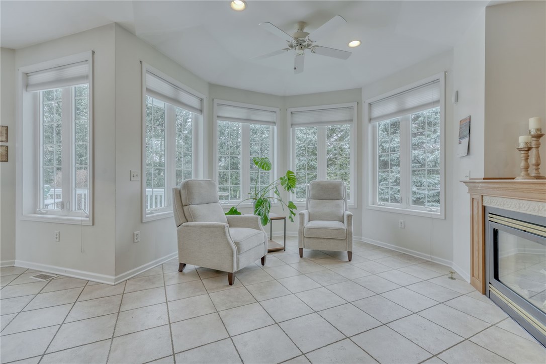 67 Angels Path Penfield, NY 14580 - Photo 13 of 47 BREAKFAST/SITTING AREA NEAR FIREPLACE