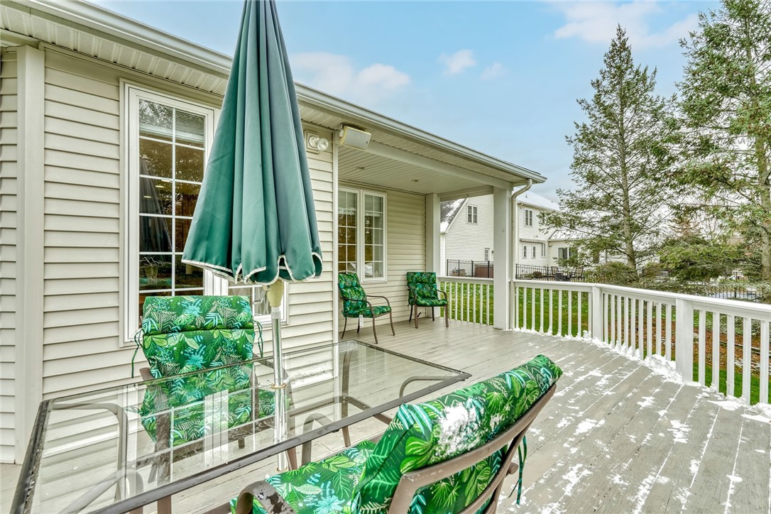 67 Angels Path Penfield, NY 14580 - Photo 44 of 47 COVERED PORTION OF THE DECK