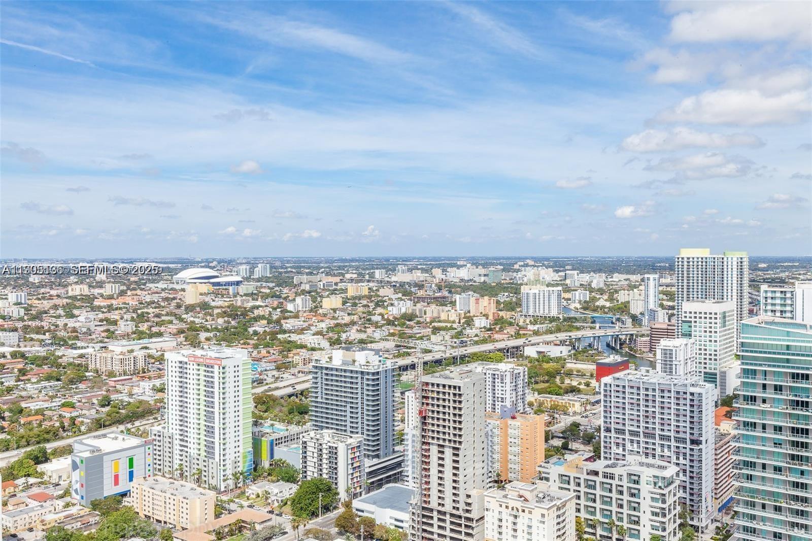 60 Southwest 13th Street, Unit 4205 Miami, FL 33130 - Photo 3 of 14 an aerial view of city
