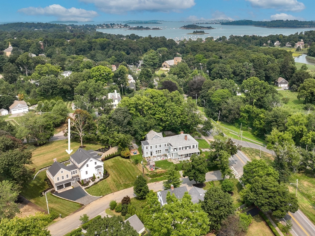 3 Home Meadows Lane Hingham, MA 02043 - Photo 1 of 19 an aerial view of a house with a yard