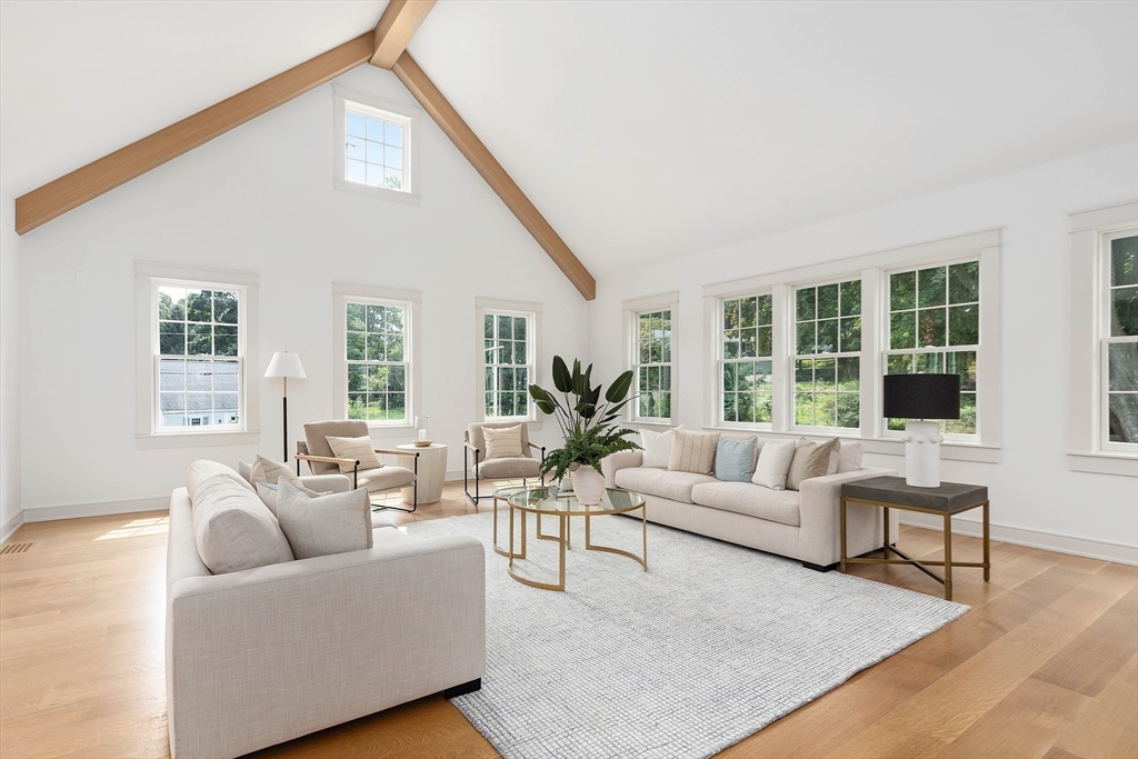 3 Home Meadows Lane Hingham, MA 02043 - Photo 7 of 19 a living room with furniture and a large window