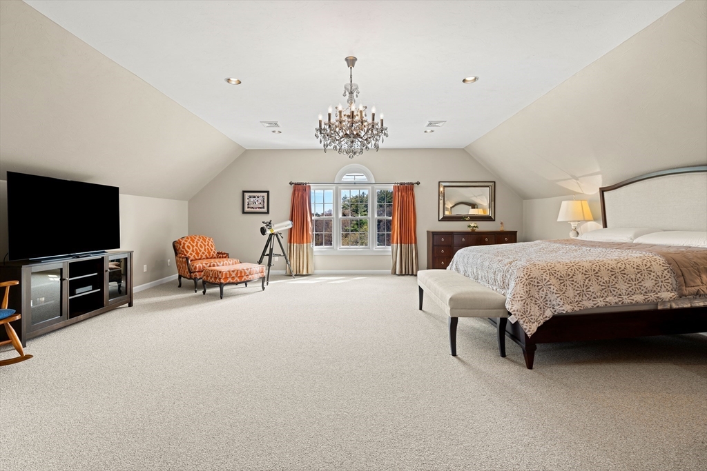 219 A Ipswich Road Boxford, MA 01921 - Photo 28 of 41 a bedroom with bed tv and window