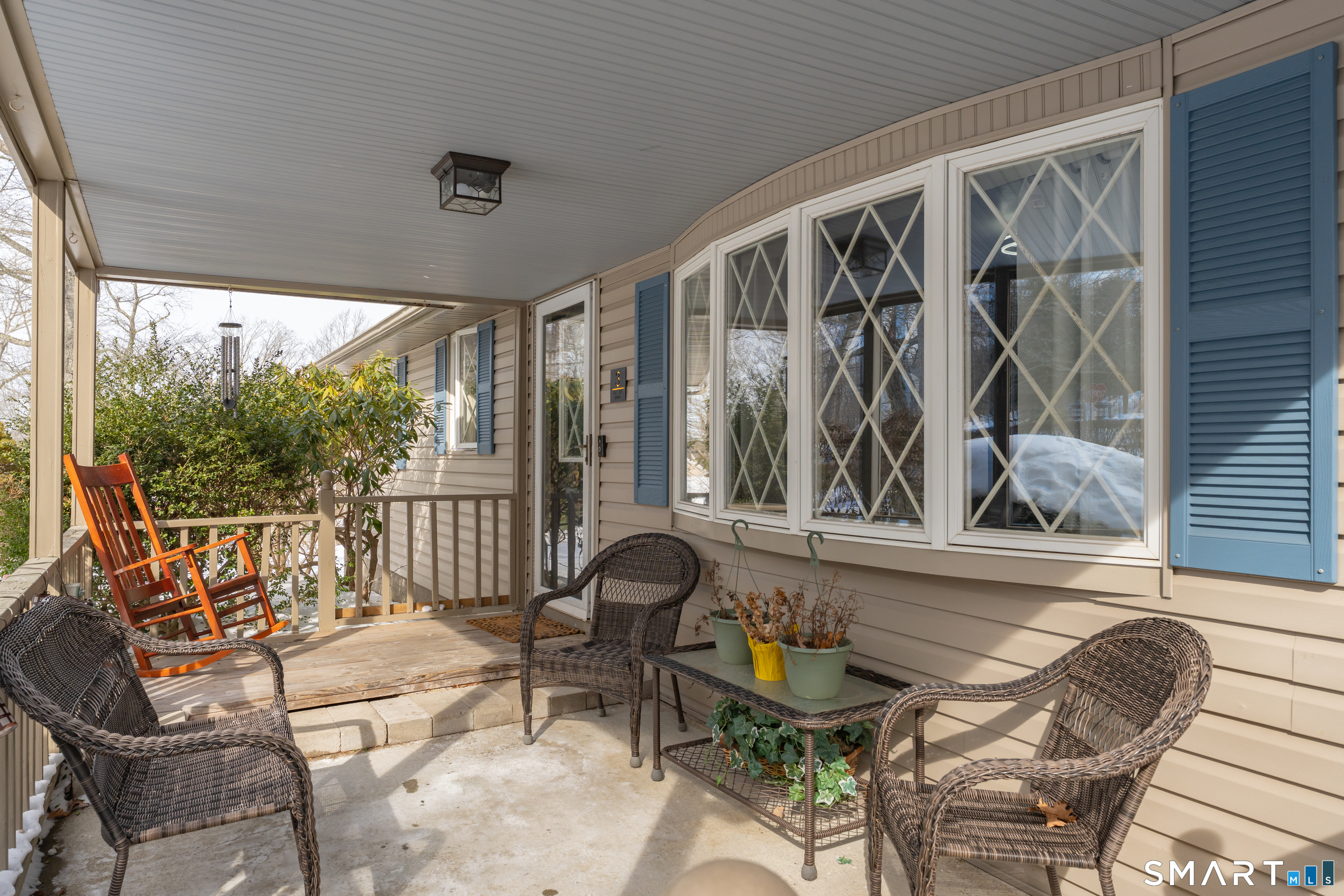 3 Hilltop Drive Ledyard, CT 06339 - Photo 5 of 34 a view of a chairs and table in the balcony