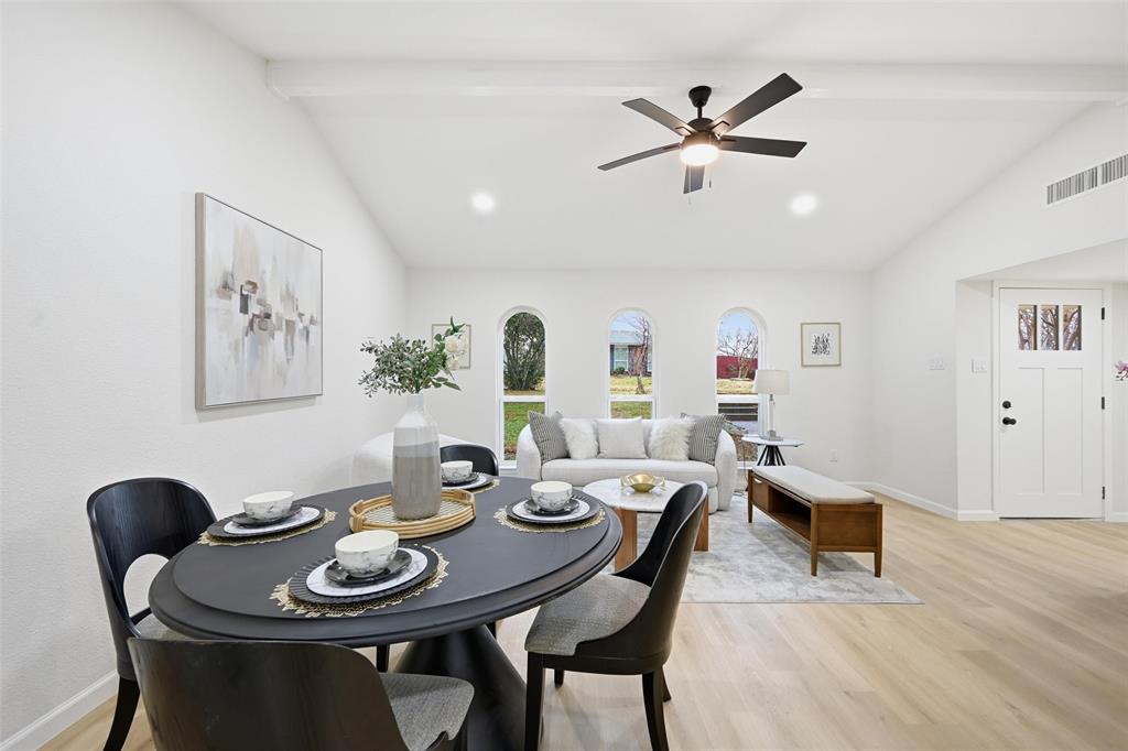 4840 Graham Court The Colony, TX 75056 - Photo 6 of 23 a dining room with furniture and window