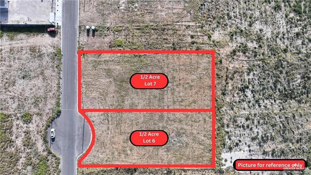 116 El Mesquite Lane Rio Grande City, TX 78582 - Photo 2 of 5 View of property location featuring property parcel outlined