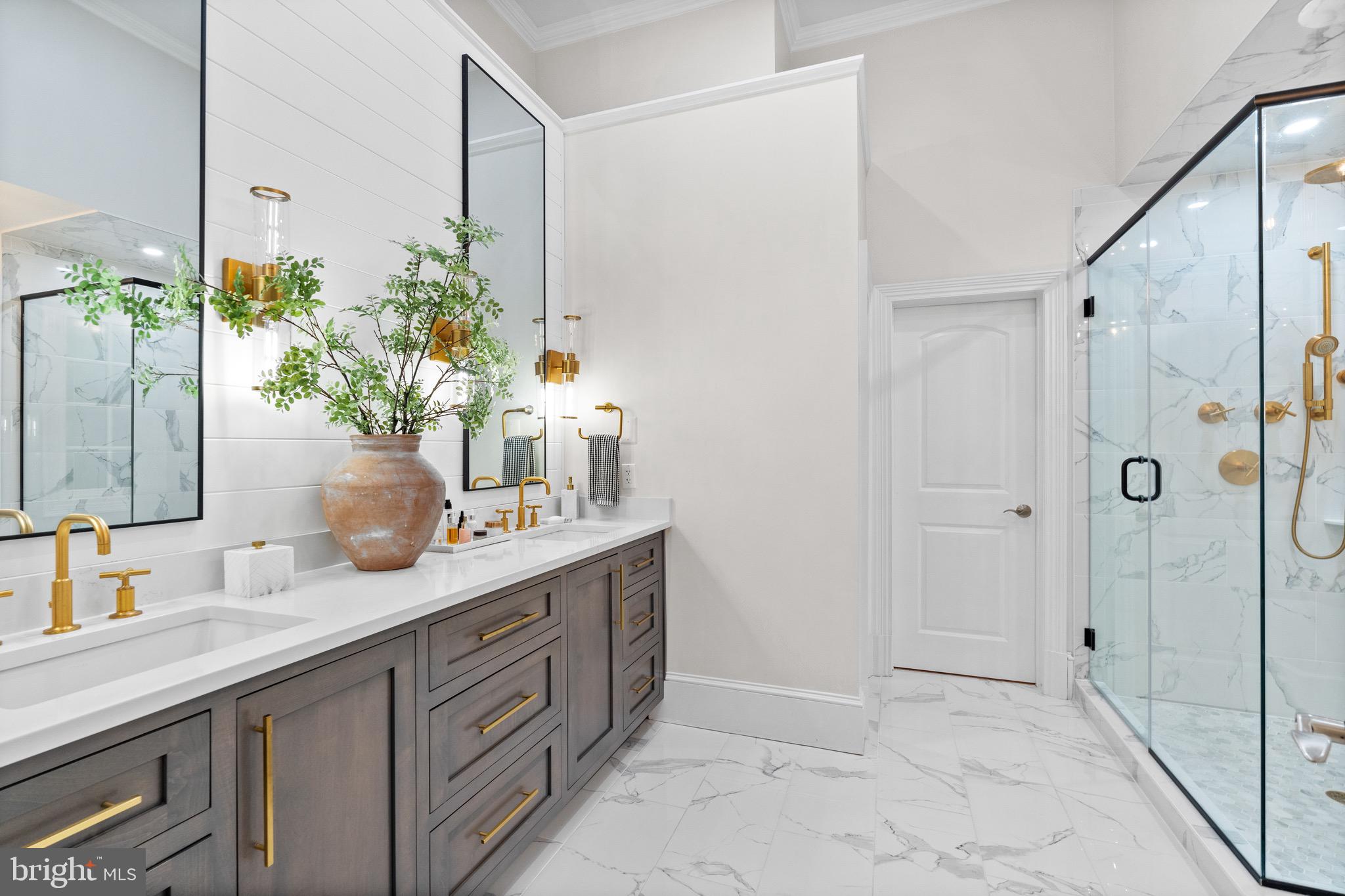 7500 Nevis Road Bethesda, MD 20817 - Photo 27 of 50 Renovated, spa-like primary bath