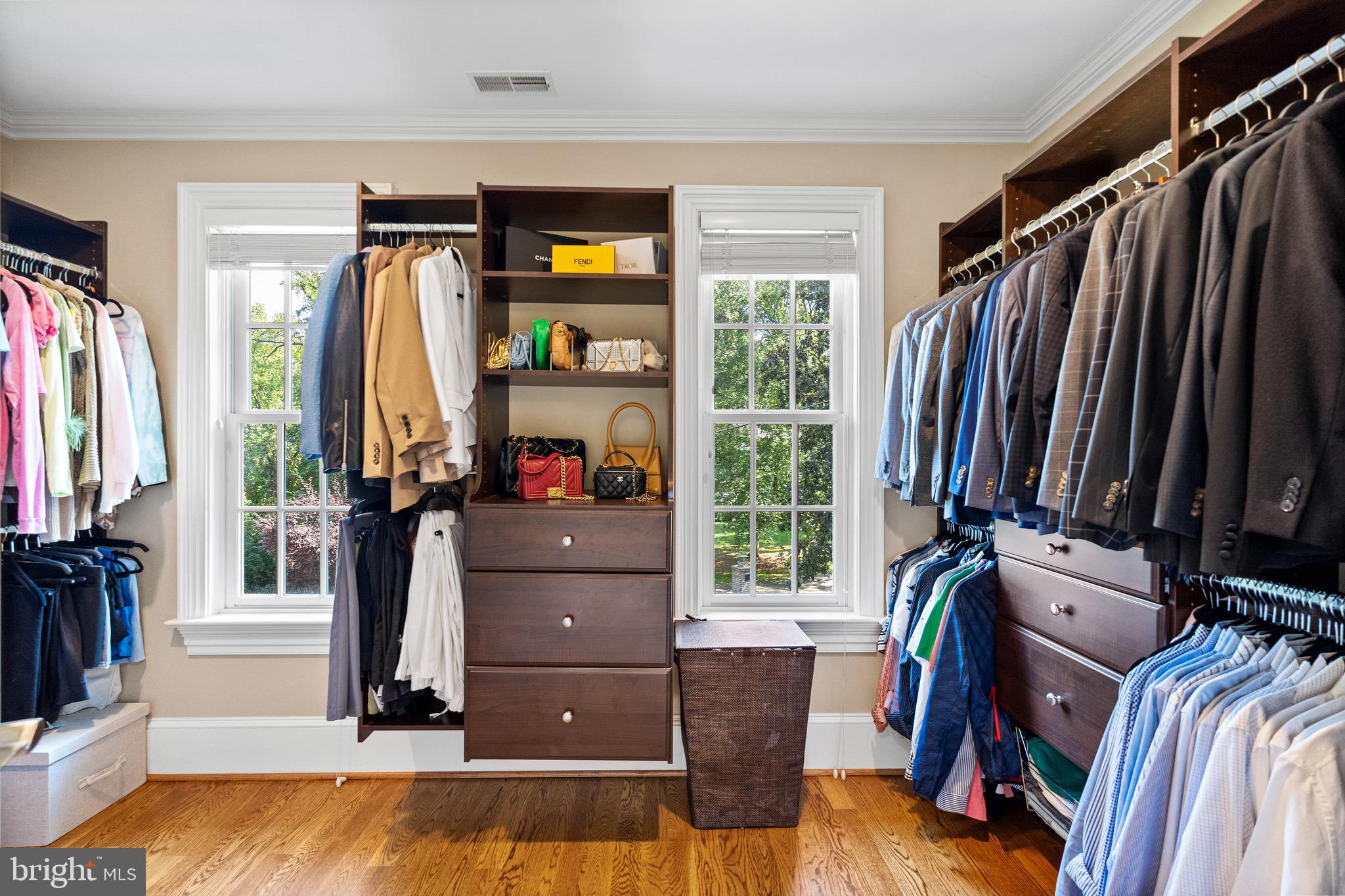 7500 Nevis Road Bethesda, MD 20817 - Photo 32 of 50 Expansive primary suite closet with custom storage