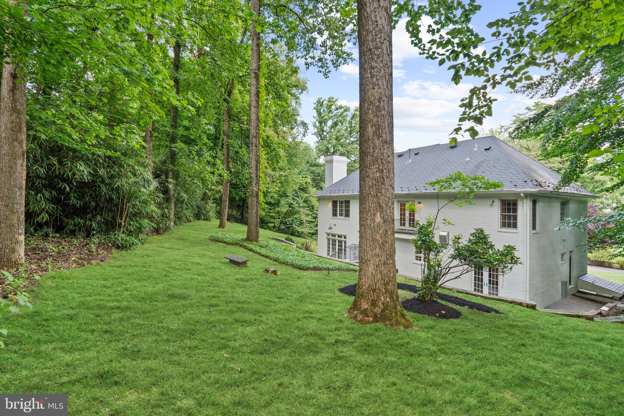 7500 Nevis Road Bethesda, MD 20817 - Photo 49 of 50 Lush rear lawn, perfect for entertaining
